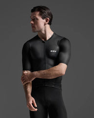 2XU AERO HEX SLEEVED TRI TOP