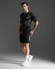 2XU AERO HEX SLEEVED TRI TOP