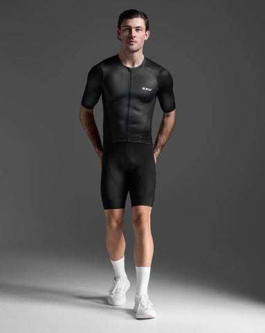 2XU AERO HEX SLEEVED TRI TOP